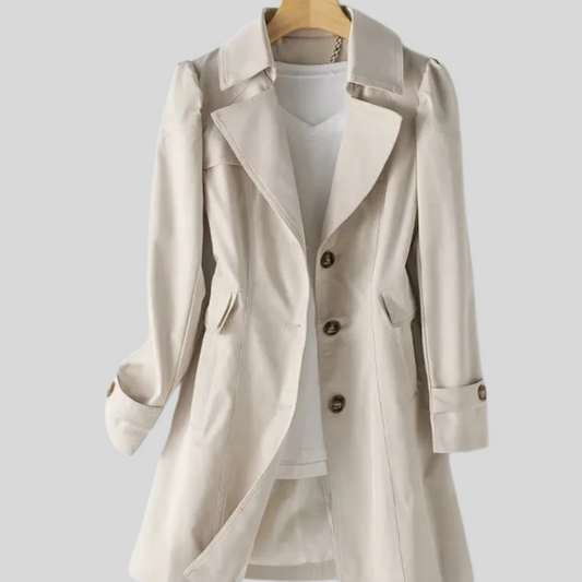 Jane - Chic Waterproof Trench Coat for Stylish Women