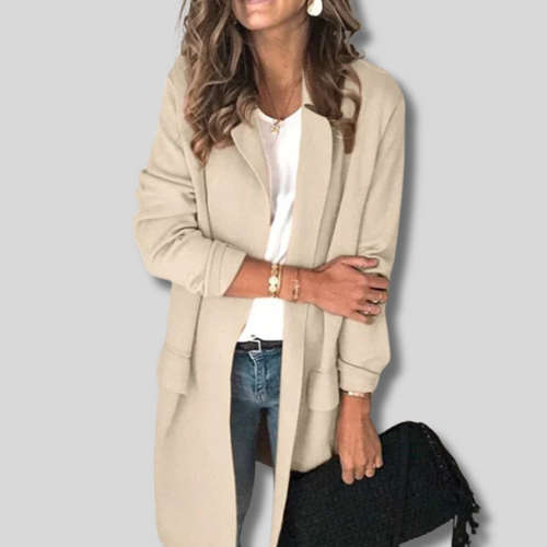 Zali - Chic Long Women's Blazer for Effortless Style