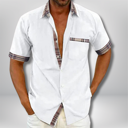 Patrick - Stylish Short-Sleeve Shirt for Effortless Elegance