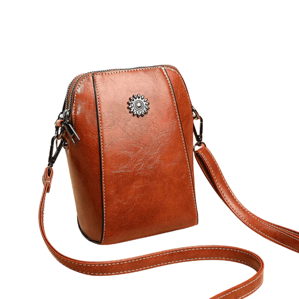 Stylish Petite Leather Shoulder Bag