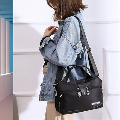 Versatile MultiSafe Waterproof Nylon Handbag - Stay Stylish and Protected!