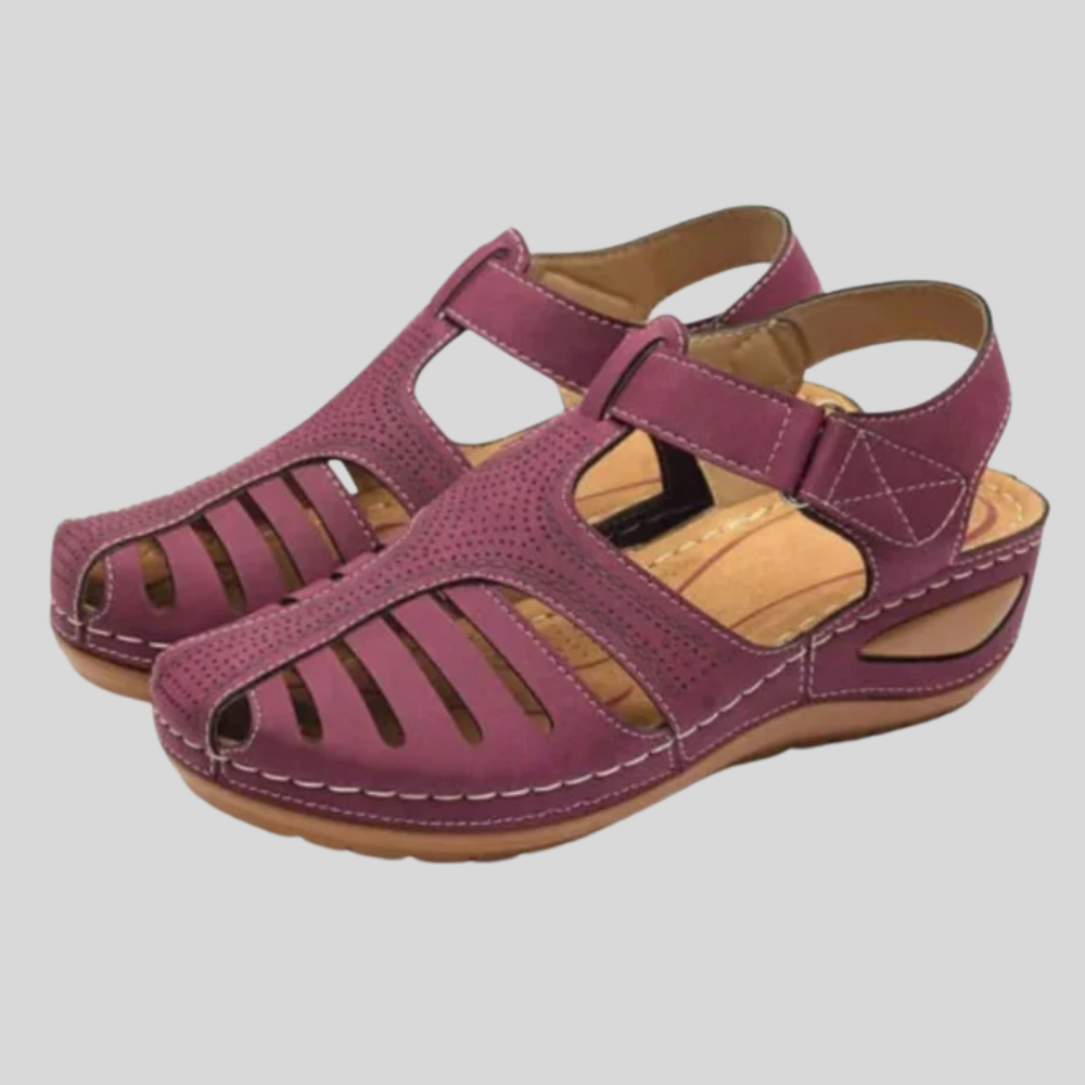 Lærke | Stylish and Comfortable Vintage Gladiator Sandals for Women