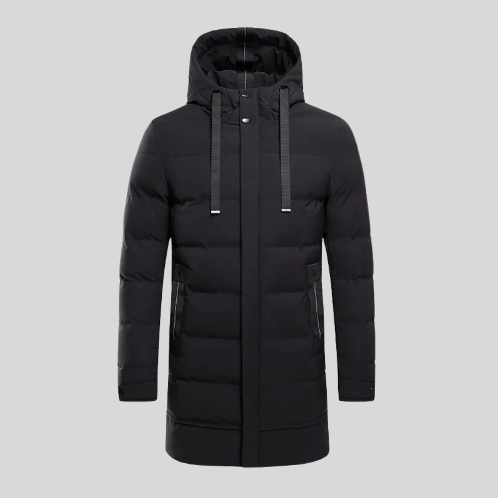 Jevan - Luxe Long Winter Coat for Ultimate Warmth