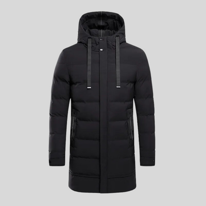 Jevan - Luxe Long Winter Coat for Ultimate Warmth