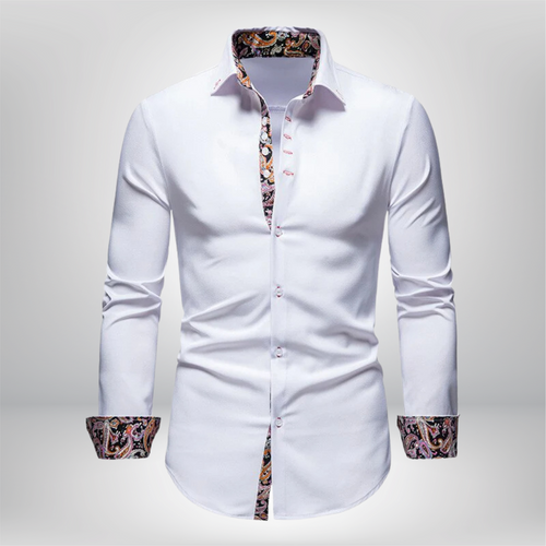 Elevate Your Style with the Benjamin Long Sleeve Chic Shirt