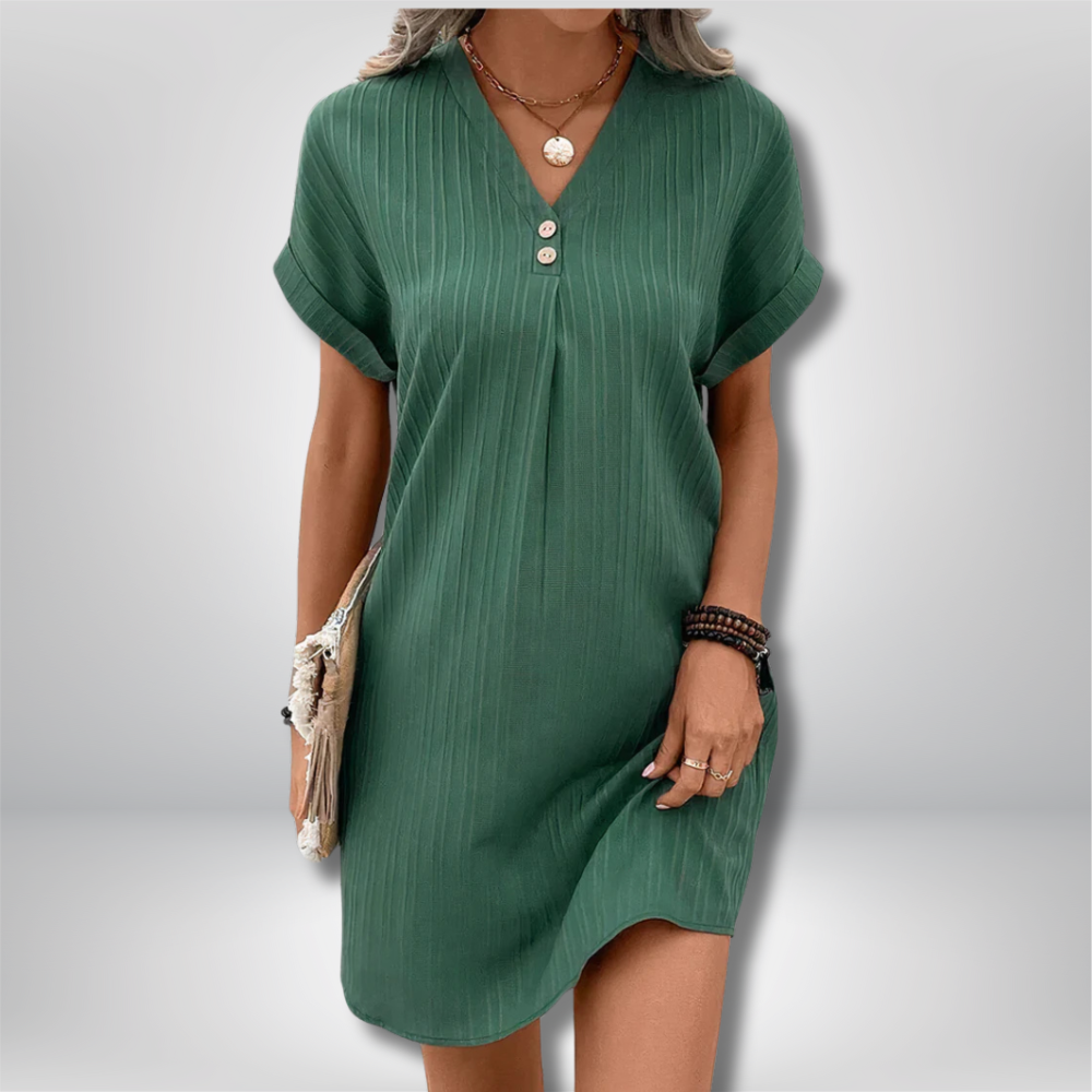 Gorgeous Matilda V-Neck Dress for Effortless Elegance