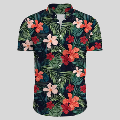 Emanuel - Vibrant and Stylish Hawaiian Shirt for Men