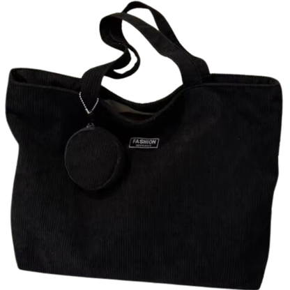 Stylish Corduroy Tote Handbag for Every Occasion