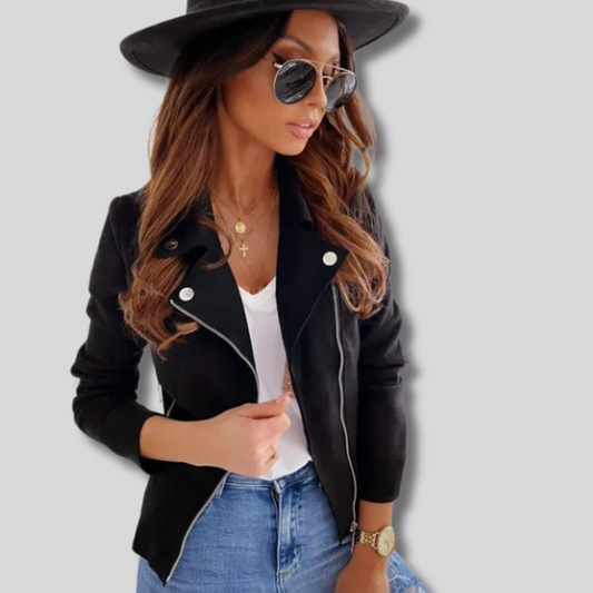 Bindi - Timeless Solid Color Women's Jacket for Effortless Style