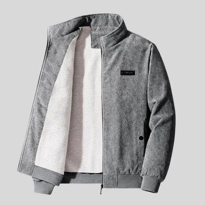 Chic Retro Ribbed Velvet Jacket by Dairy