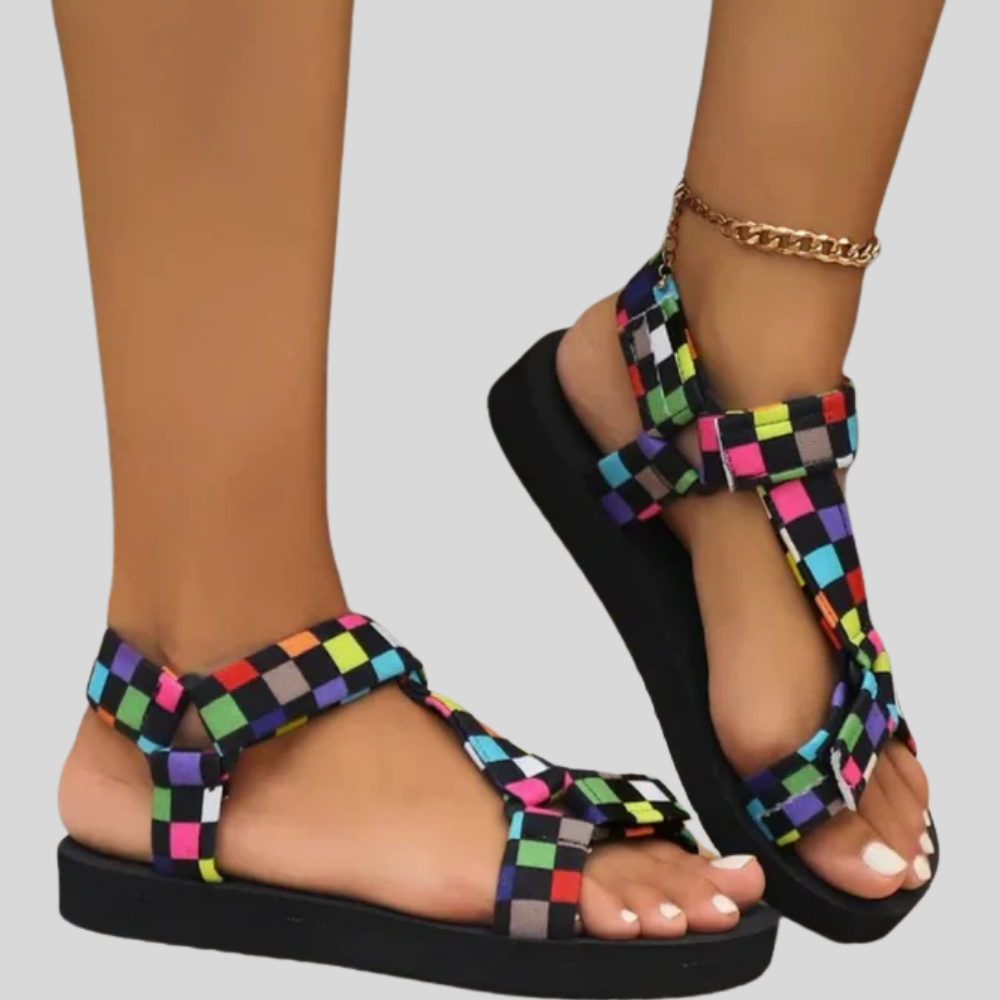 Grethe | Stylish and Cozy Ergonomic Sandals for All-Day Comfort