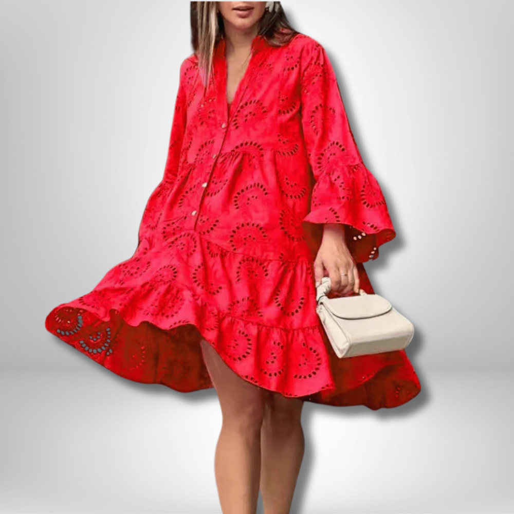 Brooklyn - Stunning Embroidered Elegance Dress