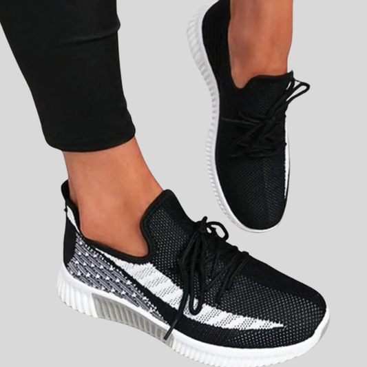 Chic and Airy Women's Sneakers – Effortless Minimalist Style, Flexible Comfort – Perfect for Everyday Wear and Outdoor Excursions in a Variety of Colors