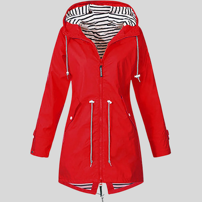 Zenya - Stylish Women's Waterproof Rain Jacket