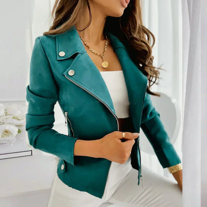 Bindi - Timeless Solid Color Women's Jacket for Effortless Style