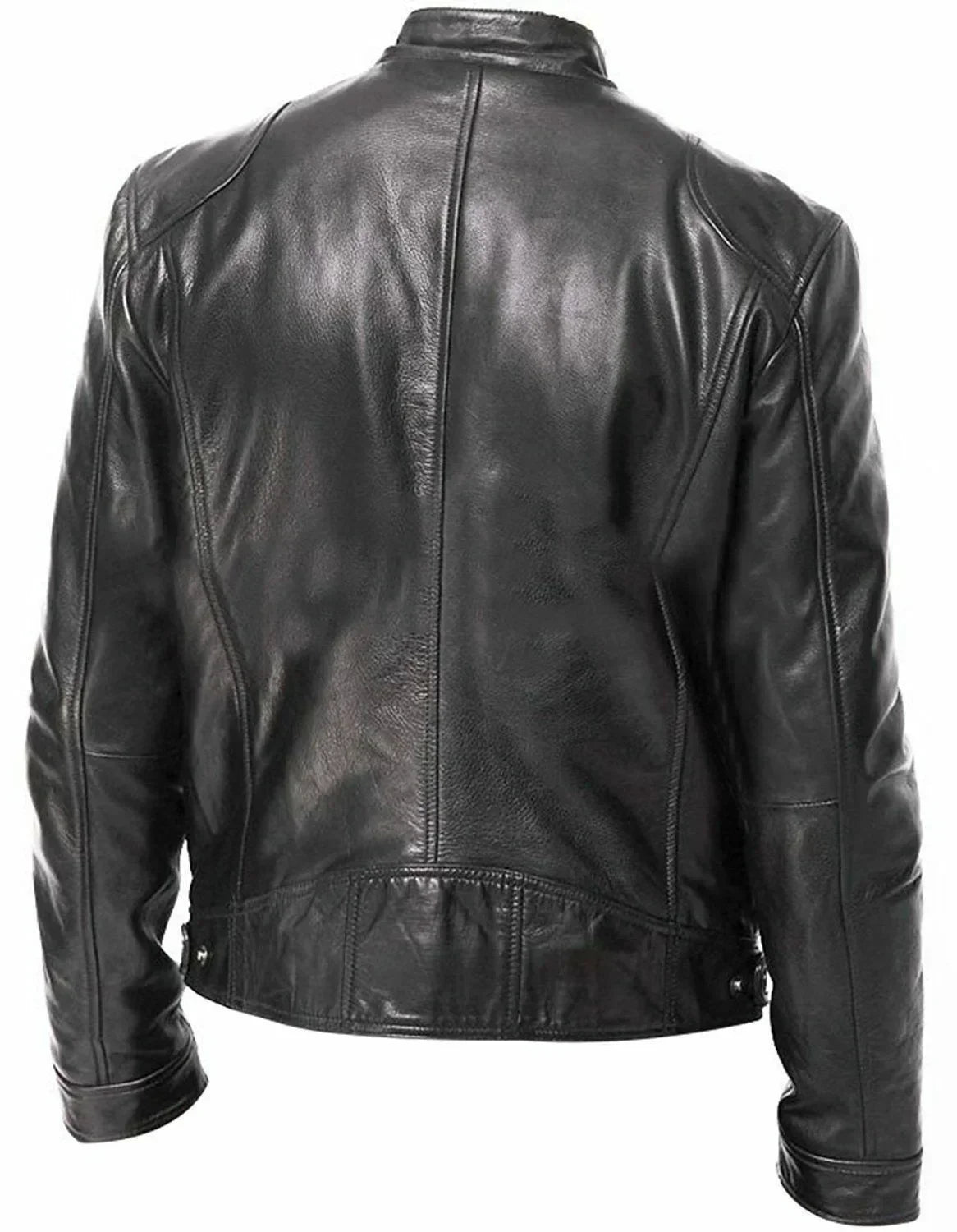 Stylish Glenn Men's Leather Jacket for a Trendy Look