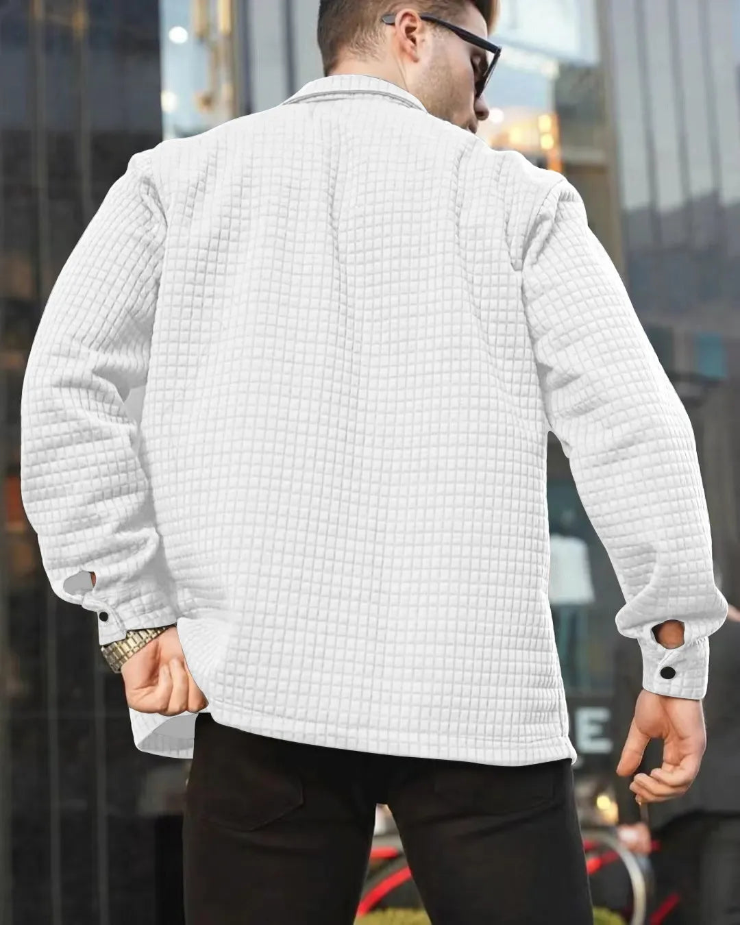 Lachlan - Cozy Waffle Jacket for Ultimate Comfort