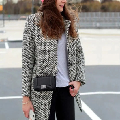 Jone - Chic Long Coat for Stylish Women