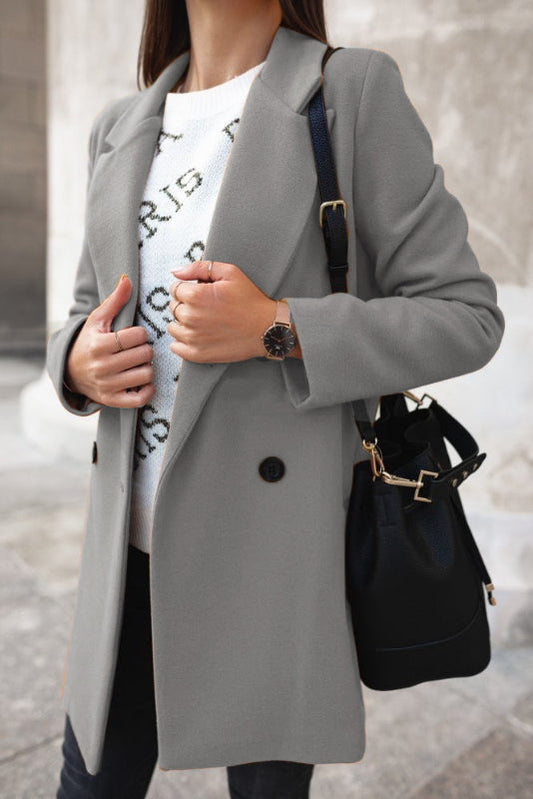 Devika | Chic and Stylish Lapel Coat