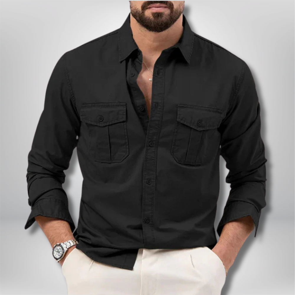 Brody - Trendy Cotton Shirt for a Chic Look