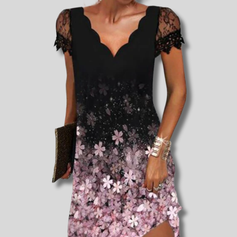 Stunning Dress Adorned with Exquisite Details