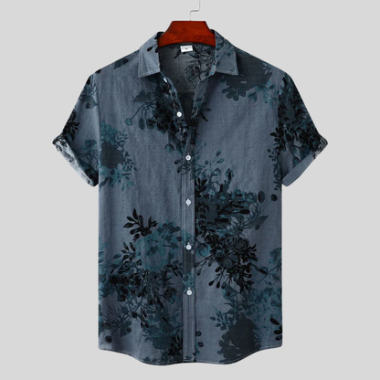 Eduardo - Stylish Floral Print Shirt for Men