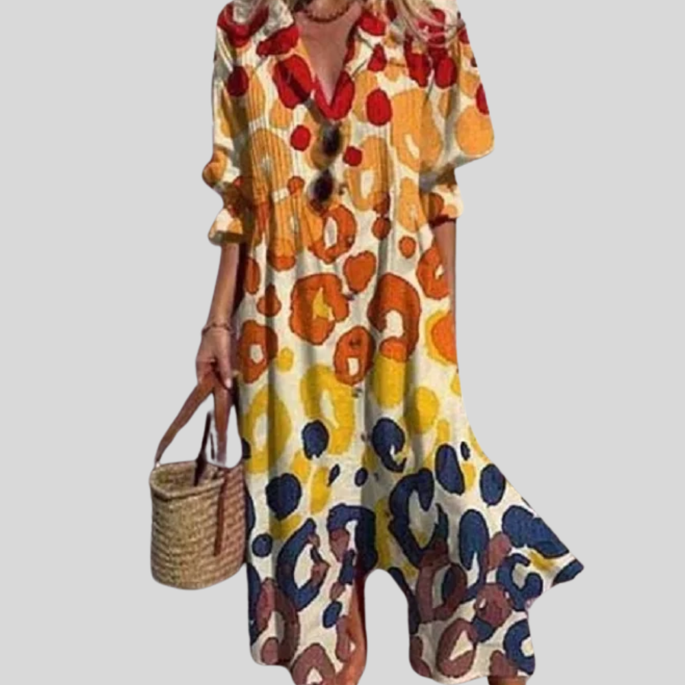 Bohemian Bliss: Odessa Chic Dress