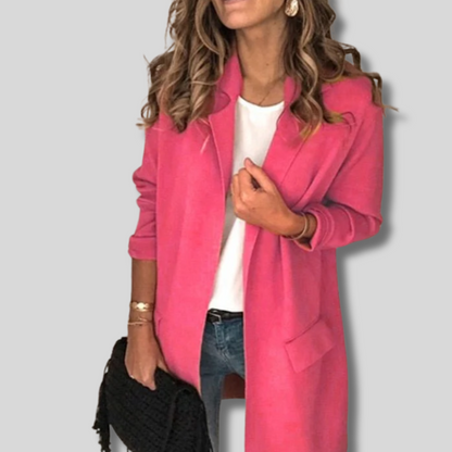 Zali - Chic Long Women's Blazer for Effortless Style