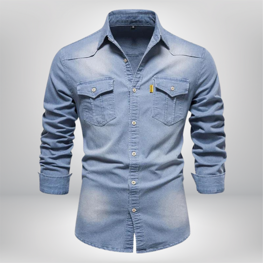 Stylish Denim Shirt by Arthur
