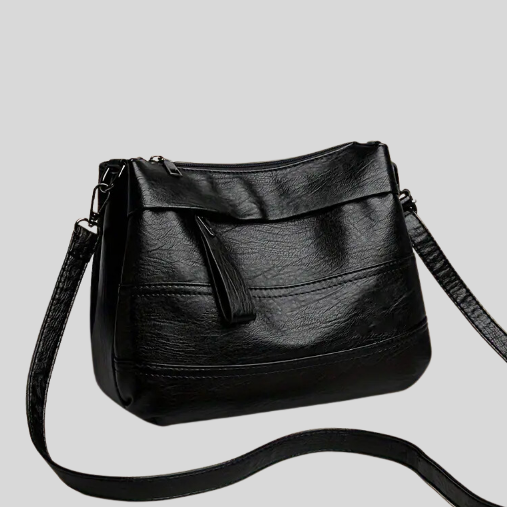 Stylish Vintage Leather Shoulder Bag with Ample Space