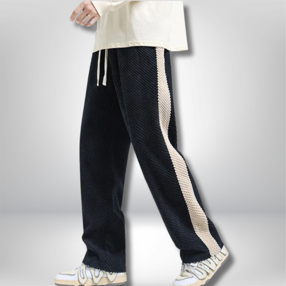 Stylish Men's Corduroy Waffle Jogging Trousers by Keith