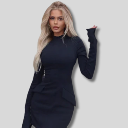 Wallis - Chic Long Sleeve Dress for Women | Flattering Body Shape Design