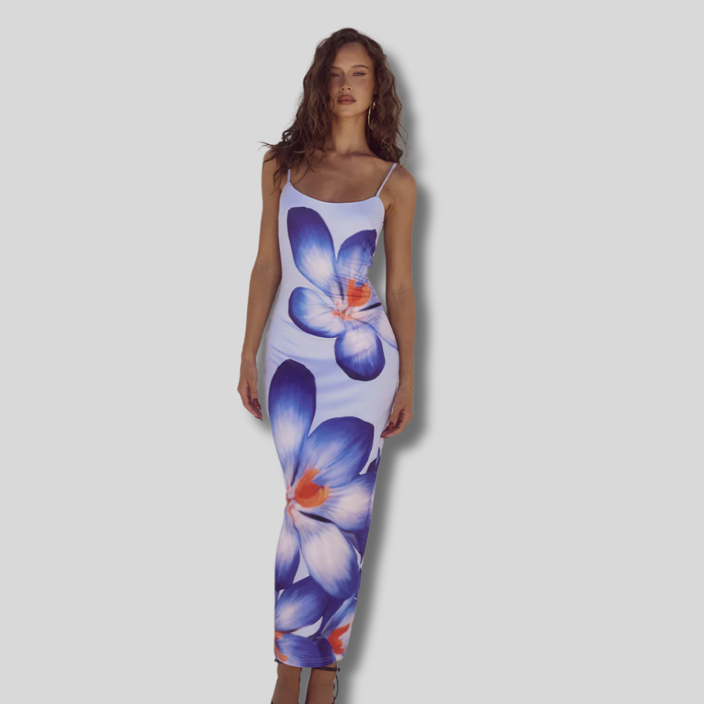 Hayley - Stunning Floral Print Bodycon Dress