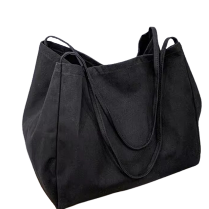 Spacious Canvas Shopper Tote Bag - Perfect for All Your Essentials!