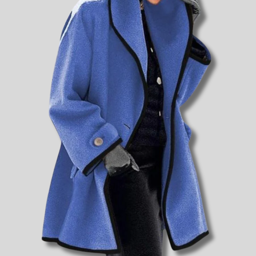 Chic Pam Long Coat for Women – Perfect for Autumn Elegance