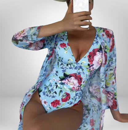 Chic Melittan Women's Summer Swimwear Ensemble