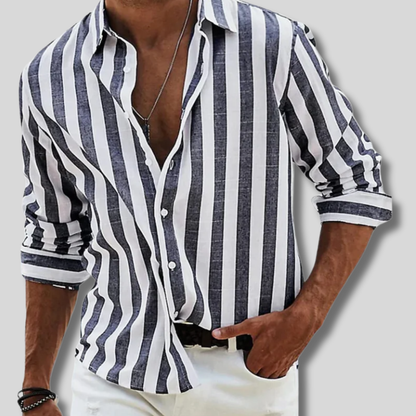 Duco - Stylish Striped Shirt for Men