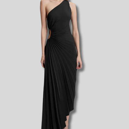 Tiffany - Stunning Pleated Maxi Dress for Effortless Elegance