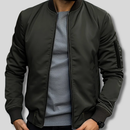Stylish Men's Casual Bomber Jacket by Jarli