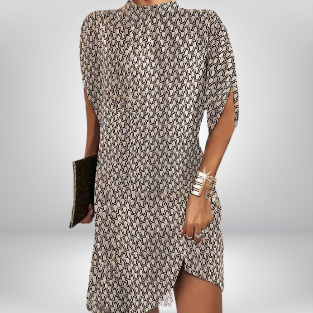 Blanca - Chic Batwing Sleeve Dress for Effortless Style