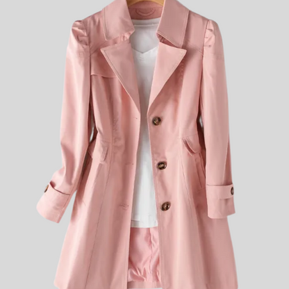 Jane - Chic Waterproof Trench Coat for Stylish Women