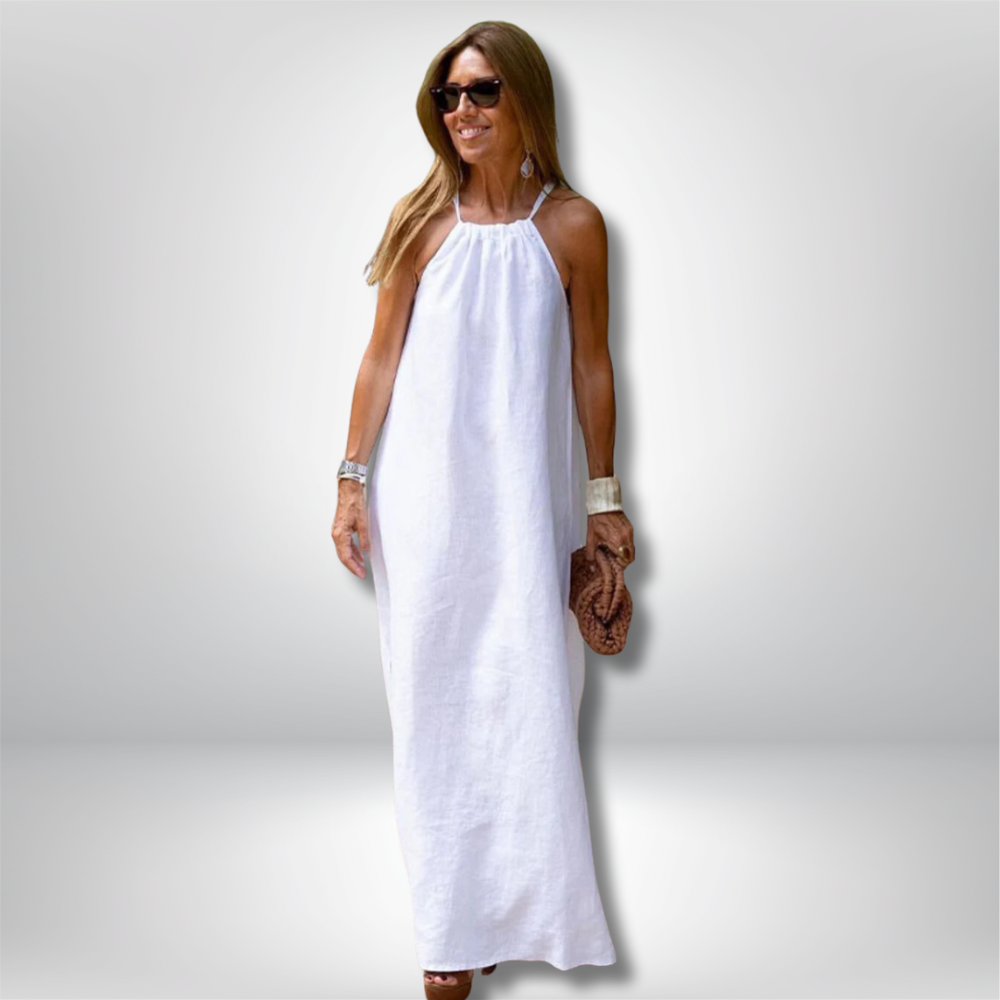 Ivy - Elegant Long Summer Dress for Effortless Chic