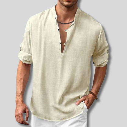Dennis - Trendy Men's Shirt for a Chic Look