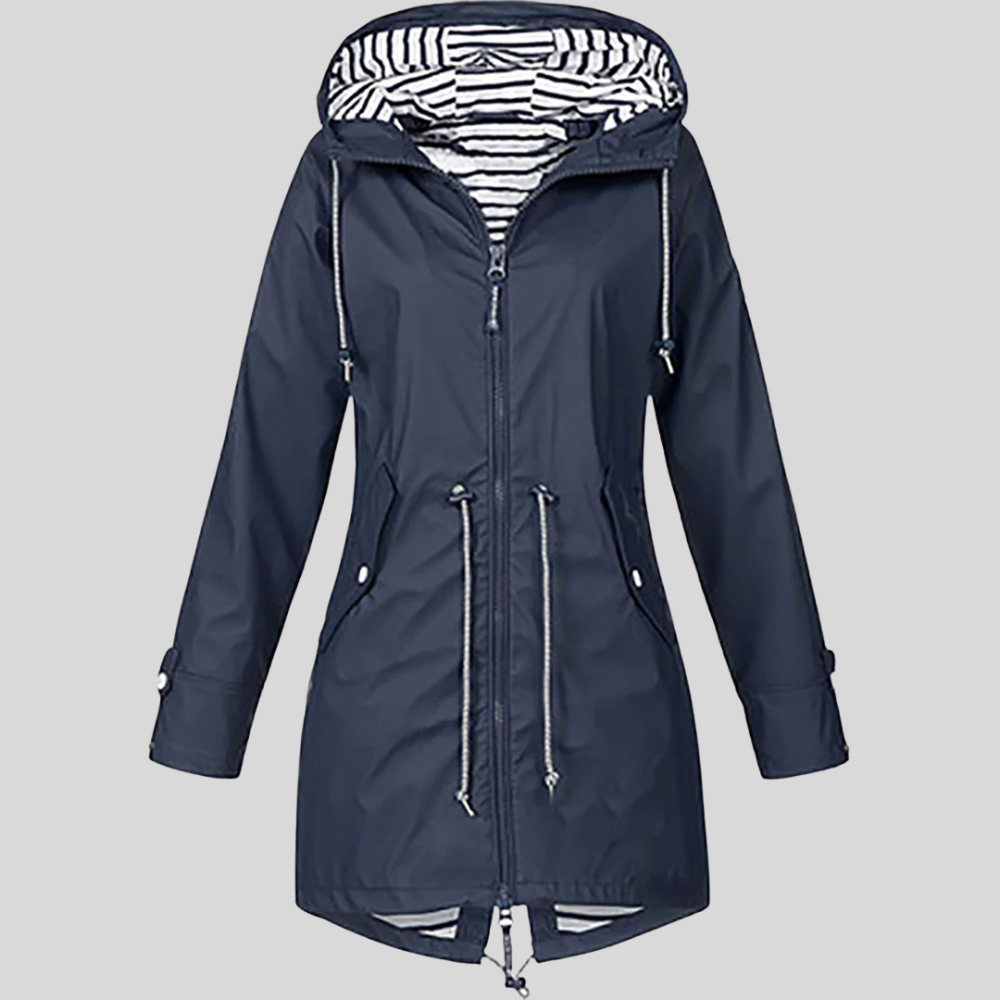 Zenya - Stylish Women's Waterproof Rain Jacket