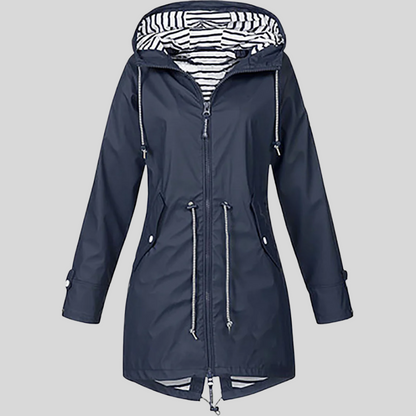 Zenya - Stylish Women's Waterproof Rain Jacket