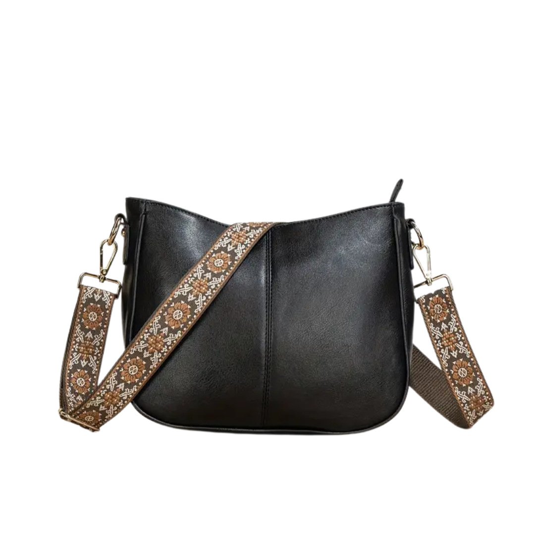Chic Vegan Shoulder Bag - Stylish & Eco-Friendly!