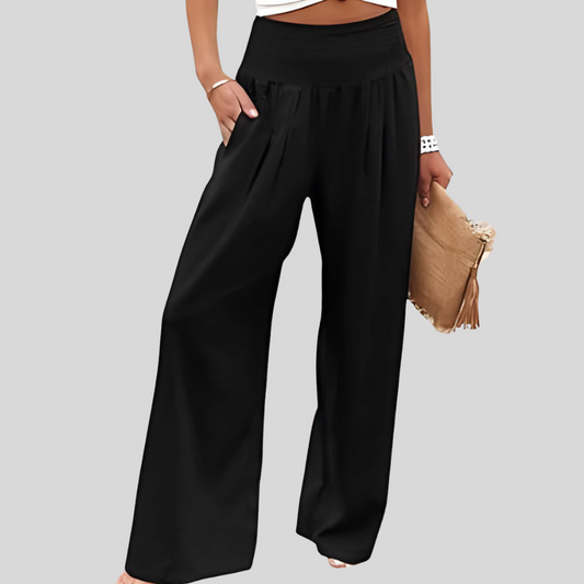 Aileen - Stylish Wide-Leg Beach Pants for Ultimate Comfort