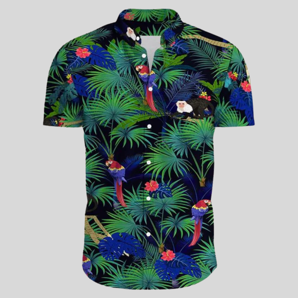 Emanuel - Vibrant and Stylish Hawaiian Shirt for Men