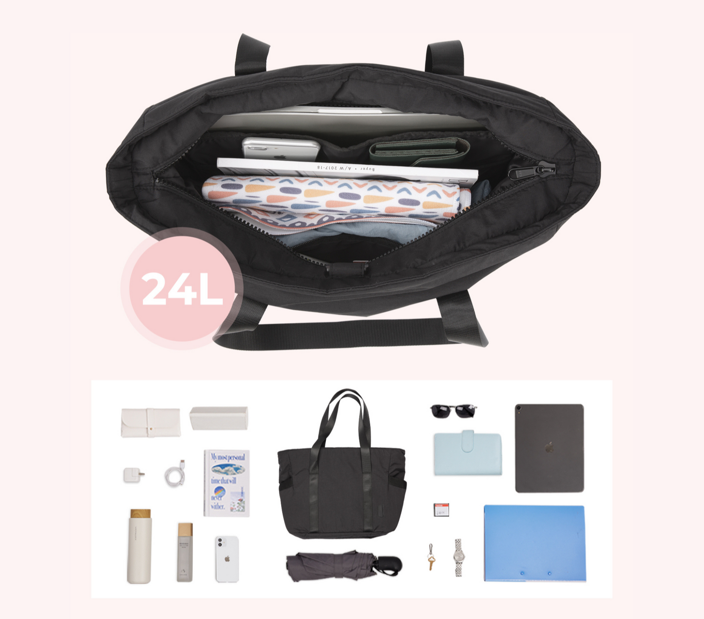 Chic and roomy everyday carry bag for all your needs