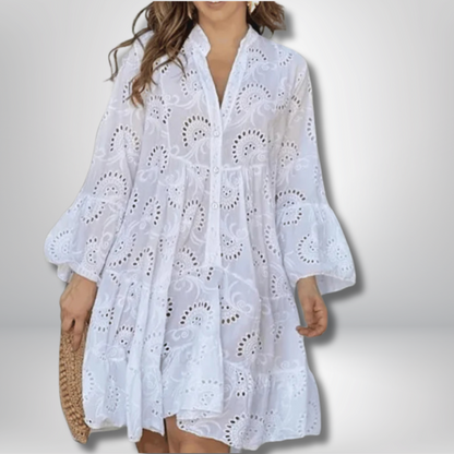 Brooklyn - Stunning Embroidered Elegance Dress